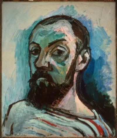自画像 作： Henri Matisse