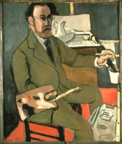 自画像 作： Henri Matisse