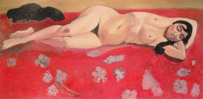 スリーピング・ヌード 作： Henri Matisse
