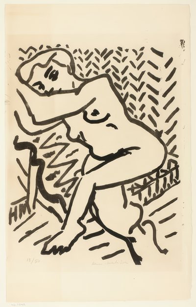 小さな光の木版画 作： Henri Matisse