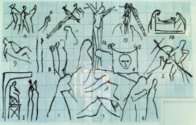 キリストの十字架の道の駅 作： Henri Matisse