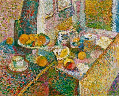 静物（サイドボードとテーブル） 作： Henri Matisse