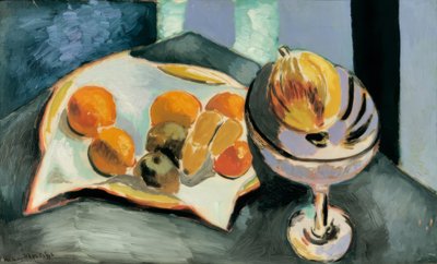 果物のある静物 作： Henri Matisse