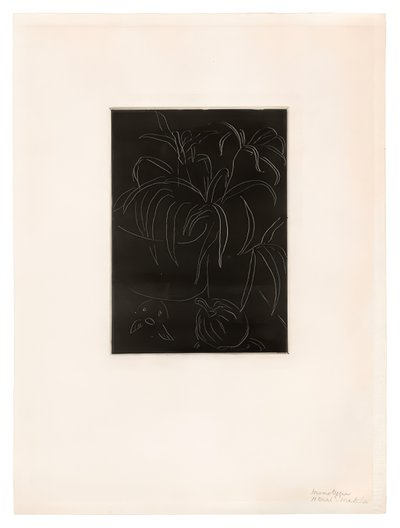 金魚のいる静物 III 作： Henri Matisse