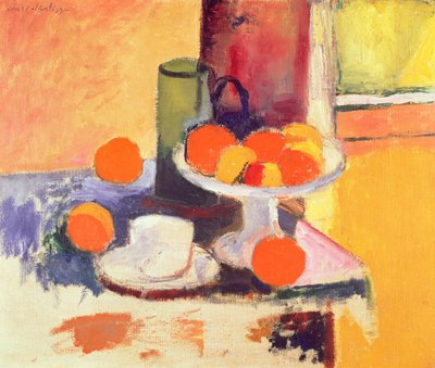 オレンジのある静物 II 作： Henri Matisse