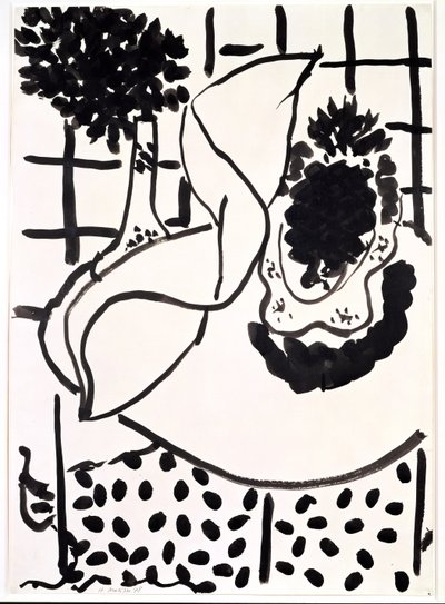 パイナップルのある静物 作： Henri Matisse