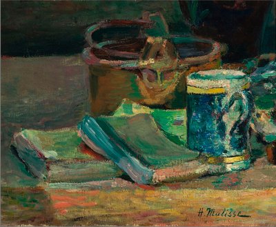 それでも本と暮らす 1895年頃（油彩・キャンバス） 作： Henri Matisse
