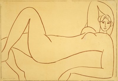 ピンク・ヌード後の習作 作： Henri Matisse