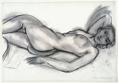 ピンク・ヌードのための習作 作： Henri Matisse