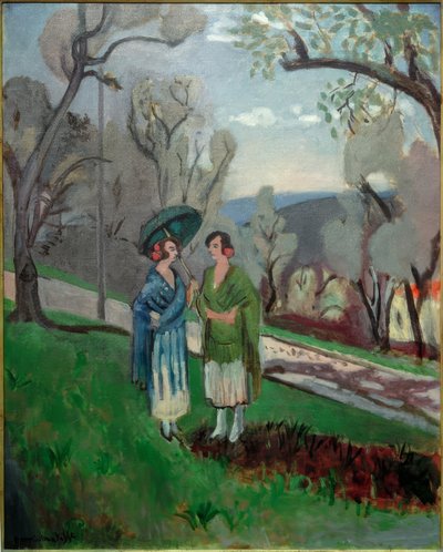 オリーブの木の下での会話 作： Henri Matisse