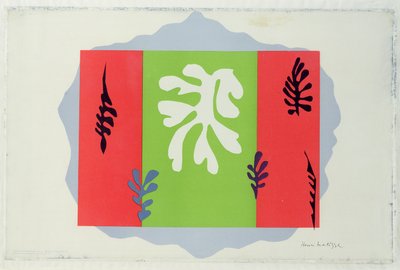 ダンサー（カラーリトグラフ） 作： Henri Matisse