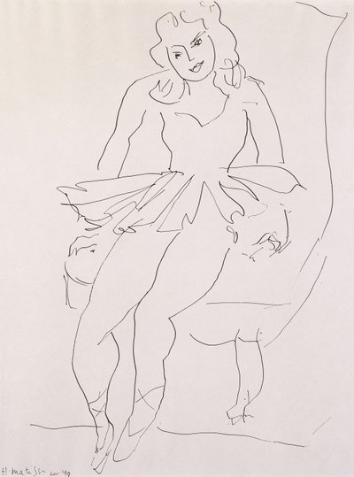 ダンサー 作： Henri Matisse