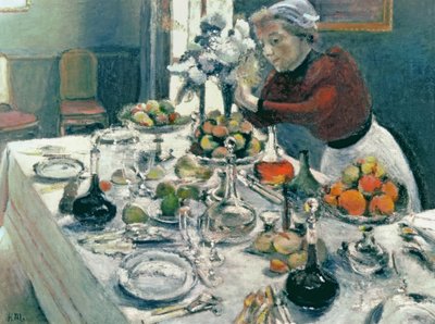 食卓 作： Henri Matisse
