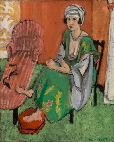 緑のドレス（La Robe verte） 作： Henri Matisse