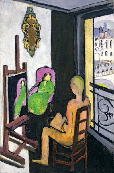 画家とモデル 作： Henri Matisse