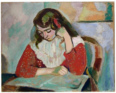 読者, マルグリット・マティス 作： Henri Matisse