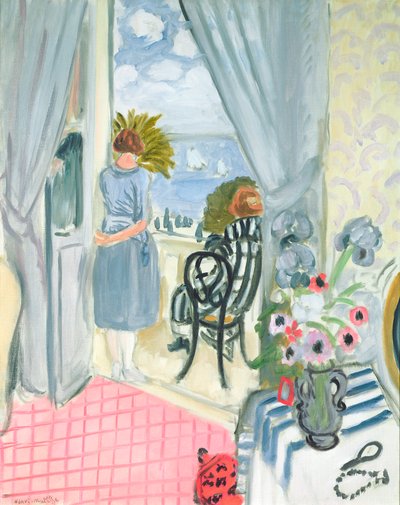 ニースのレガッタ 作： Henri Matisse