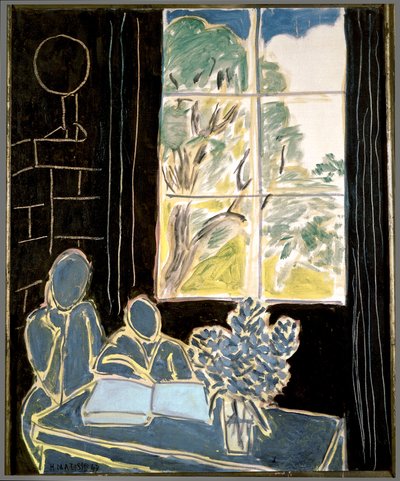 住宅に住む沈黙 作： Henri Matisse