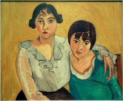 二人の姉妹 作： Henri Matisse