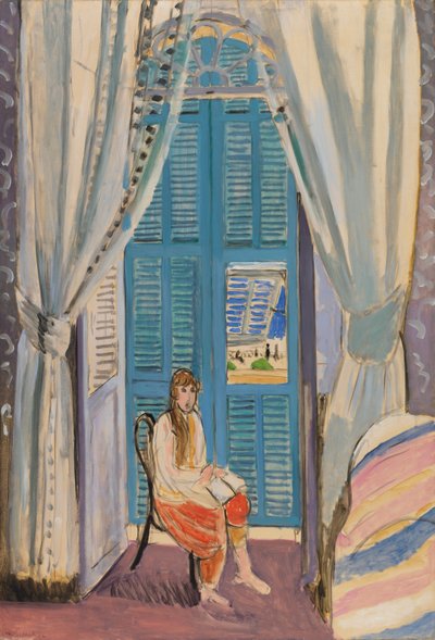 ベネチアン・ブラインド（レ・ペルシエンヌ） 作： Henri Matisse
