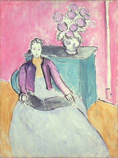 バイオレット・ボレロ 作： Henri Matisse