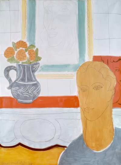 オーカーヘッド 作： Henri Matisse
