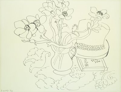 アネモネの花器 作： Henri Matisse