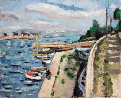 アンティーブの眺め 1925年頃 油彩・カンヴァス 作： Henri Matisse