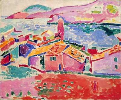 コリウールの眺め 1905年頃 油彩・カンヴァス 作： Henri Matisse