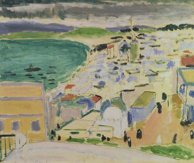 タンゲル湾の眺め（油彩・キャンバス） 作： Henri Matisse