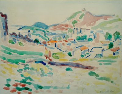 コリウール（村）の眺め 作： Henri Matisse