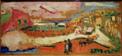 コリウールの眺め 作： Henri Matisse