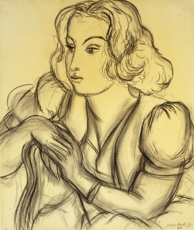 傾く女（Femme Accoudee 作： Henri Matisse