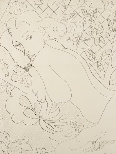 嘘をつく女 作： Henri Matisse