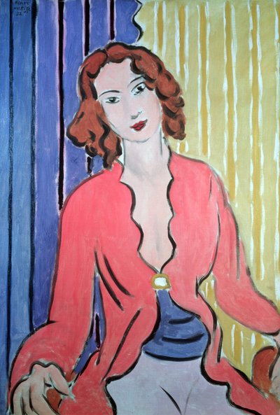 ペルシャ衣装の女性 作： Henri Matisse