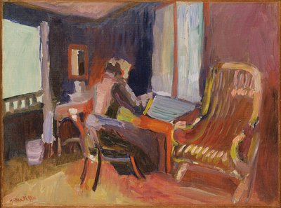 室内の女性 作： Henri Matisse