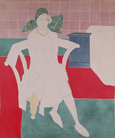 マドラスハットの女性 作： Henri Matisse