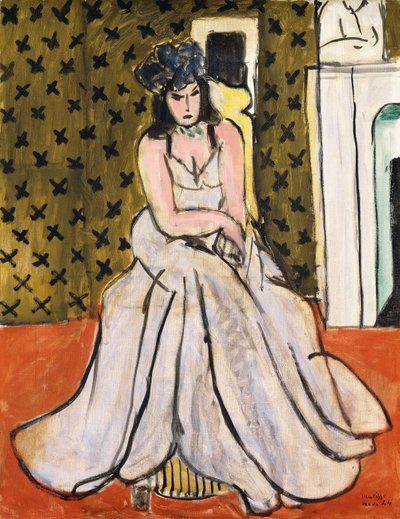 青い帽子の女性 作： Henri Matisse