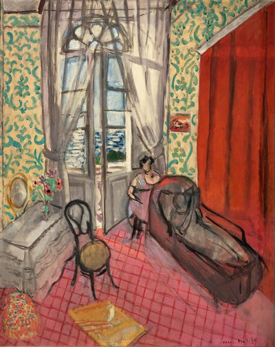 ソファのある女性たち 作： Henri Matisse