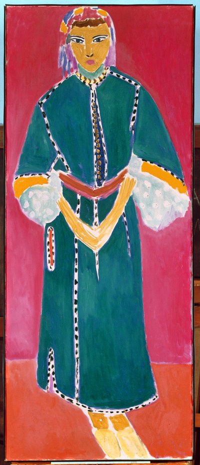 ゾラ・スタンディング（モロッコ人女性） 作： Henri Matisse