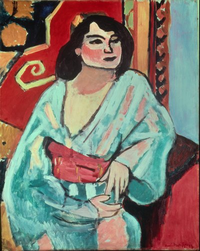アルジェリア人 1909年 （キャンバスに油彩） 作： Henri Matisse