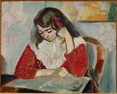 マルグリット・リザン 1906年 （油彩・キャンバス） 作： Henri Matisse