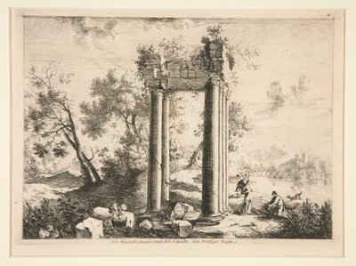 トビアスと天使のいる風景 作： Henri Mauperche