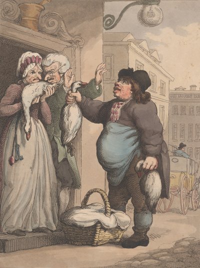 Cries of London, No. 2: Buy my Goose, my fat Goose, 1799 年 1 月 1 日。 作： Henri Merke
