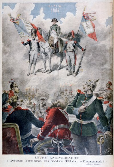 反ドイツ寓話、1895 作： Henri Meyer
