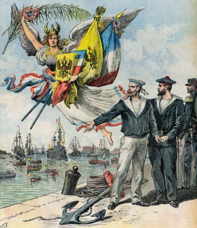 ロシアとフランスの友好提携 作： アンリマイヤー