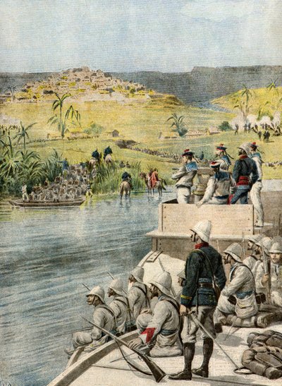 1895年マダガスカル軍事遠征（イラスト） 作： Henri Meyer