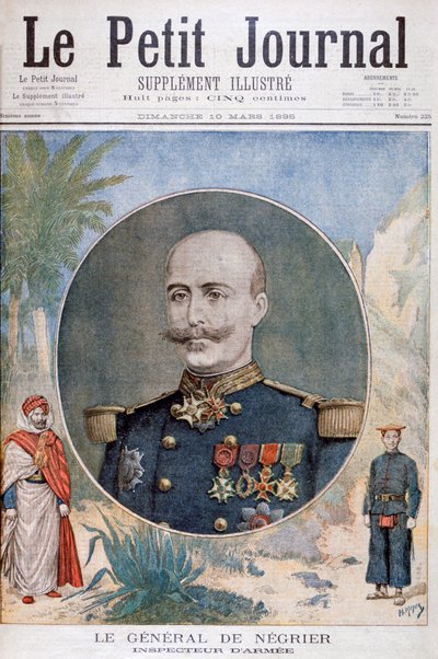 フランス軍の総監官、ドネグリエ将軍、1895年 作： Henri Meyer