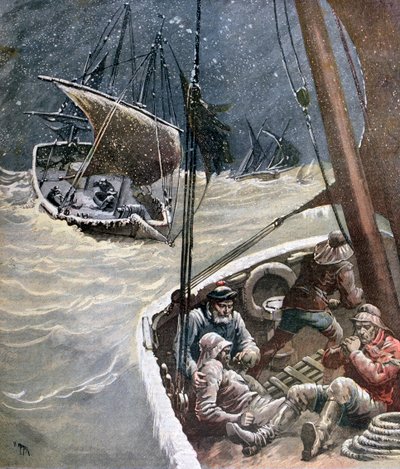 ニューファンドランド漁師、1892 作： Henri Meyer