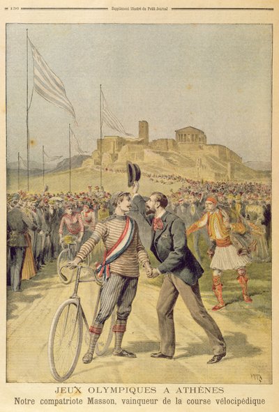 ポールマッソン、「ルプチジャーナル」のイラスト、1896年4月26日 作： Henri Meyer
